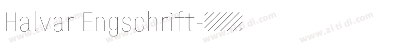 Halvar Engschrift字体转换 Halvar Engschrift字体转换